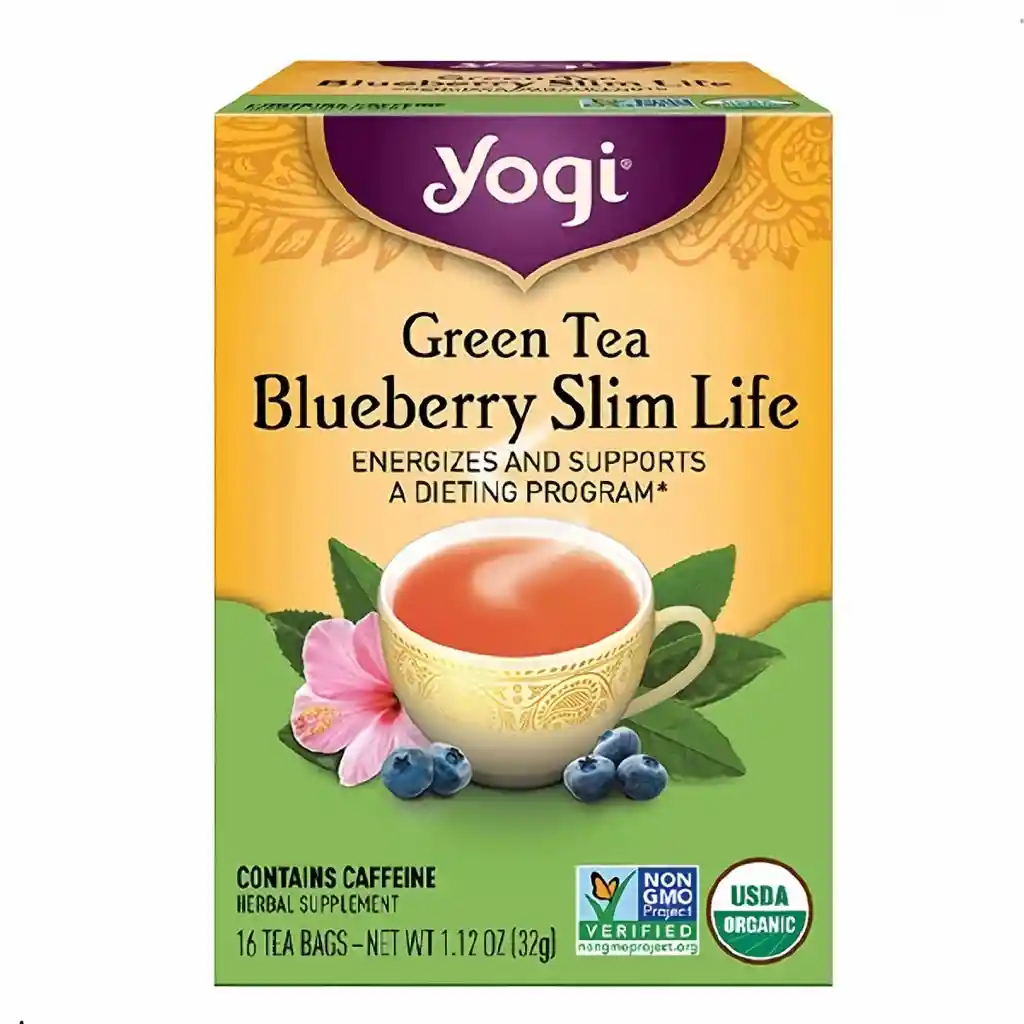 Yogi Te  Green Blueberry Slim Life