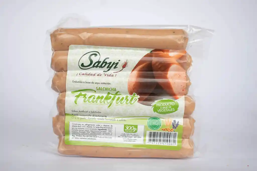 Sabyi Salchicha Frankfurt Vegetarian