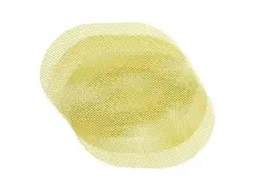 Set Individuales Waffle Amarillo Casaideas