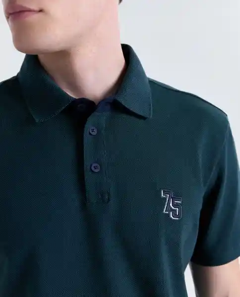 Polo Hombre Verde Talla XS 809G007_VER195920 Americanino
