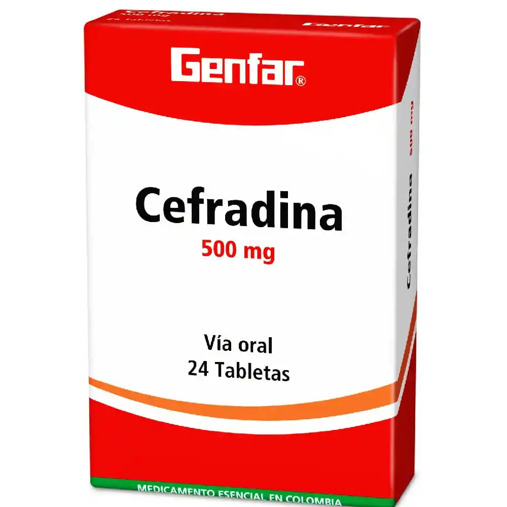 Genfar Cefradina (500 mg)