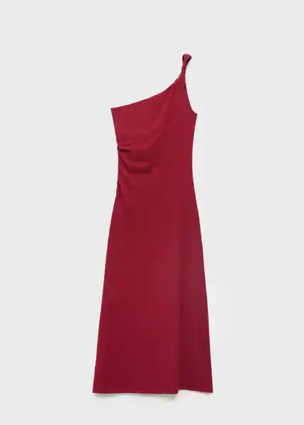Vestido Cuba Burdeos Talla M Mujer Mango