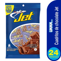Jet Mini Barras de Chocolate con Leche