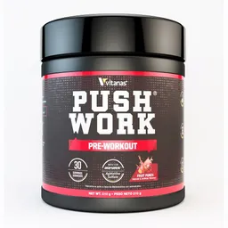 Push Work Preworkout Fruit Tarx210G New 