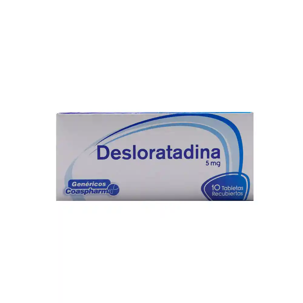 Coaspharma Desloratadina (5 mg) 10 Tabletas
