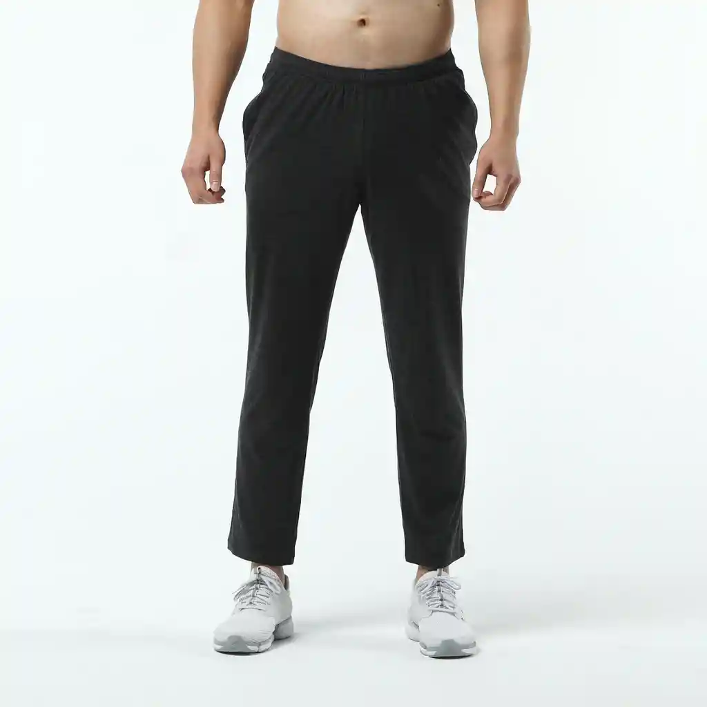 Pantalón Jogger Para Hombre 100 Domyos Gris Oscuro