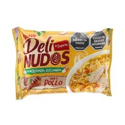 Delinudos Sopa Sabor Pollo