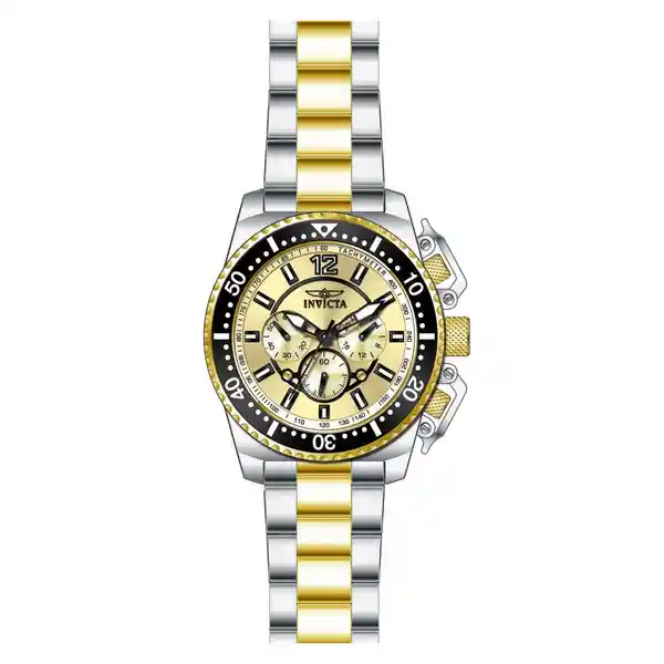 Invicta Reloj Hombre Acero Oro 21955J