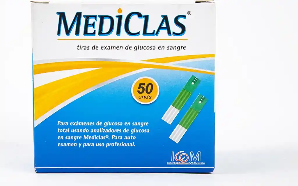 Mediclas Tira Para Glucómetro