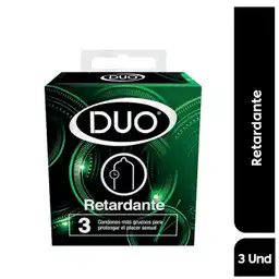 Duo Condones Retardante