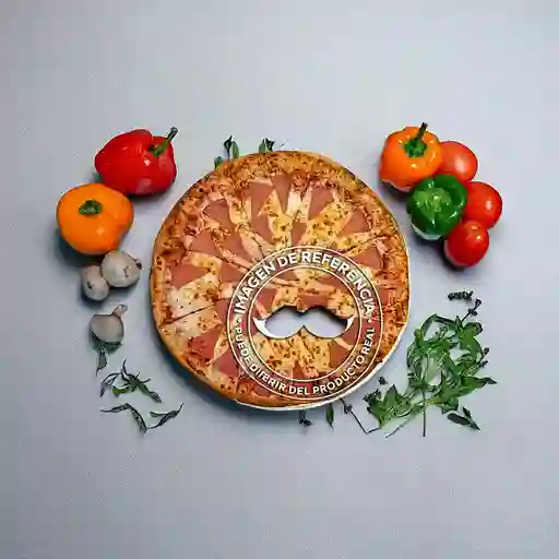Pizza de Jamón y Queso Super Familiar