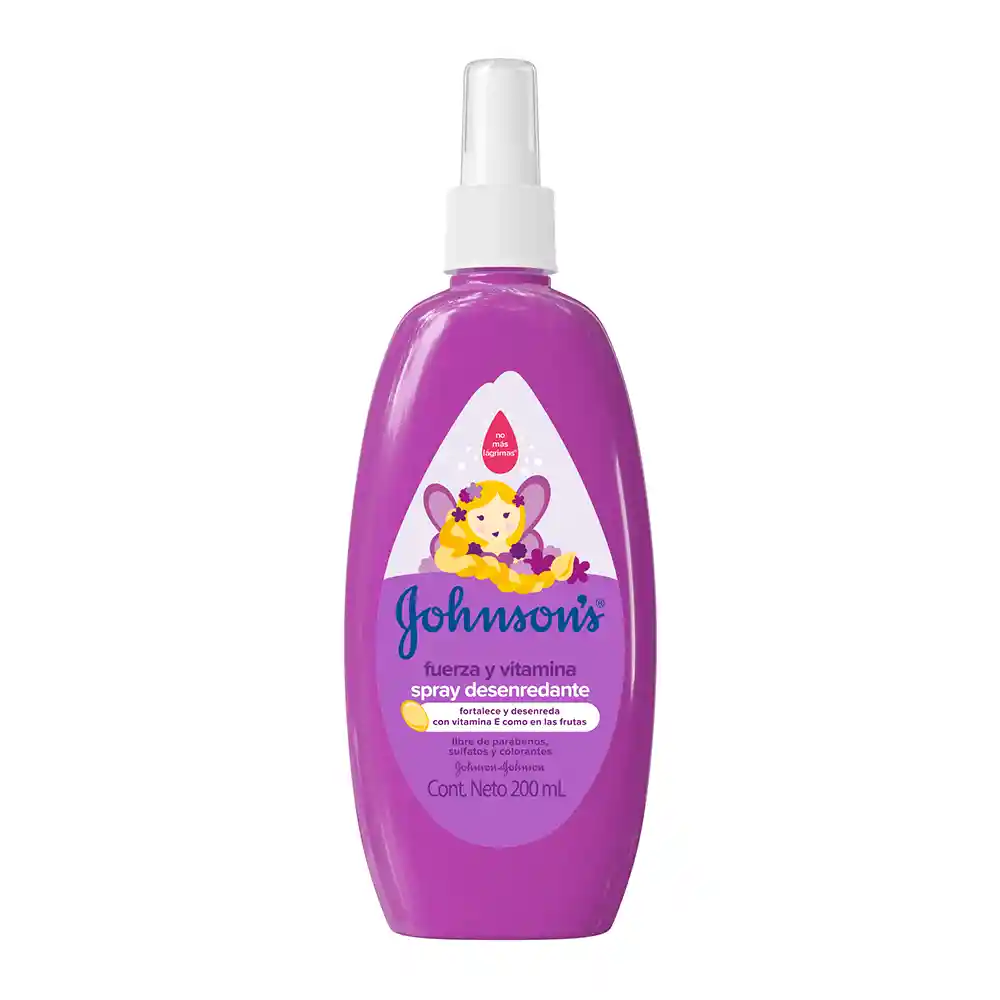 Johnson Baby Desenredante Spray Cabello Rizado Control Volumen 