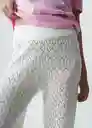 Pantalón Mujer Crudo Marfil Claro T L 432G084 Naf Naf