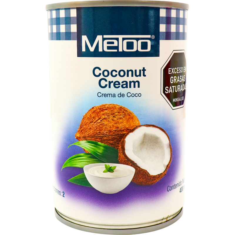 Metoo Crema de Coco 400 ml