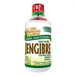 Natural Freshly Bebida Concentrada Sabor a Limón y Jengibre