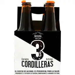 3 Cordilleras Cerveza Negra Bnr