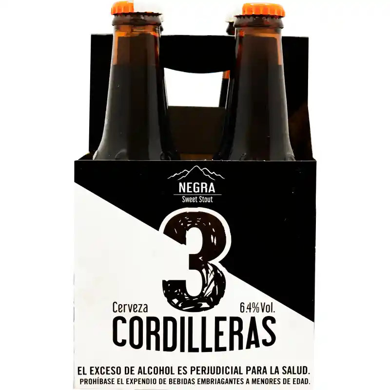 3 Cordilleras Cerveza Negra Bnr