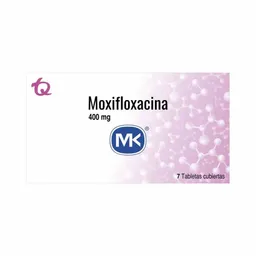 Mk Moxifloxacina (400 mg) 7 Tabletas