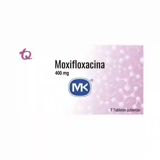 Mk Moxifloxacina (400 mg) 7 Tabletas