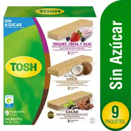 Tosh Galletas Wafer Sabores Surtidos