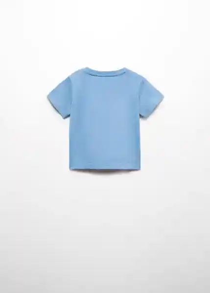 Camiseta Basica6b Azul Talla 71 Niño Mango