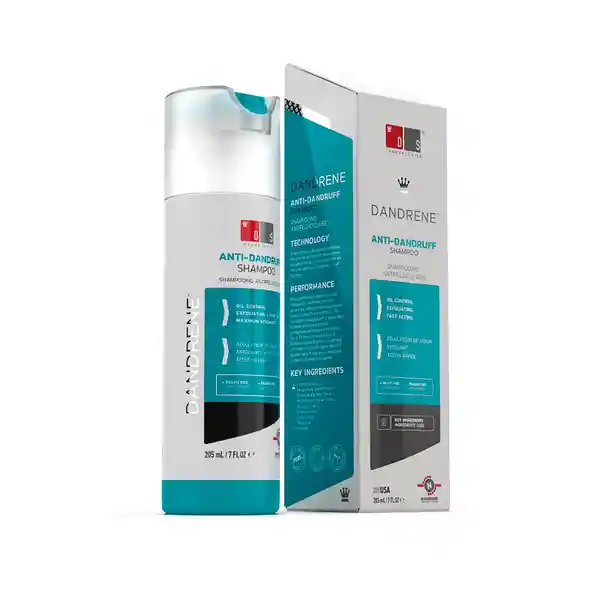 Dandrene Shampoo Exfoliante 205 mL