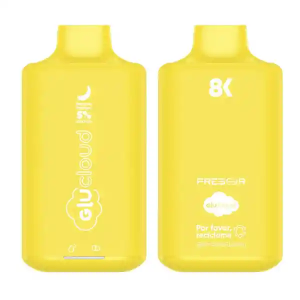 Glu Cloud Vapeador Banana Papaya 8k