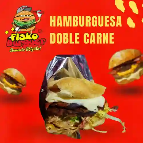 Hamburguesa Doble Carne