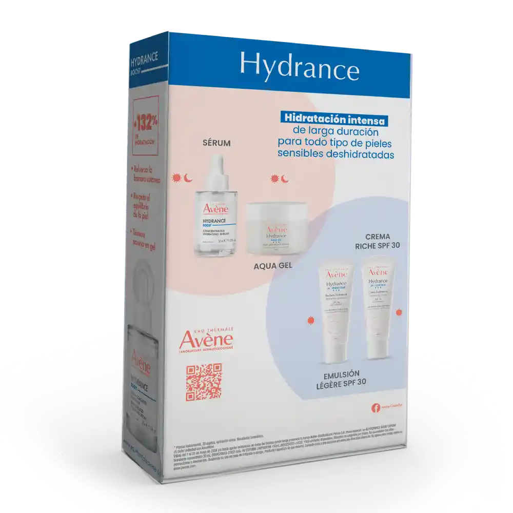 Kit Avene Serum Hydrance Boost + Espuma Limpiadora