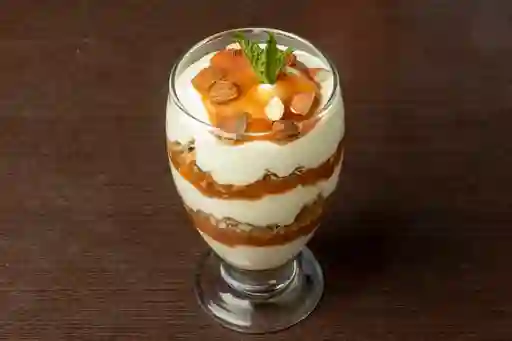 Parfait Caramelo y Almendras
