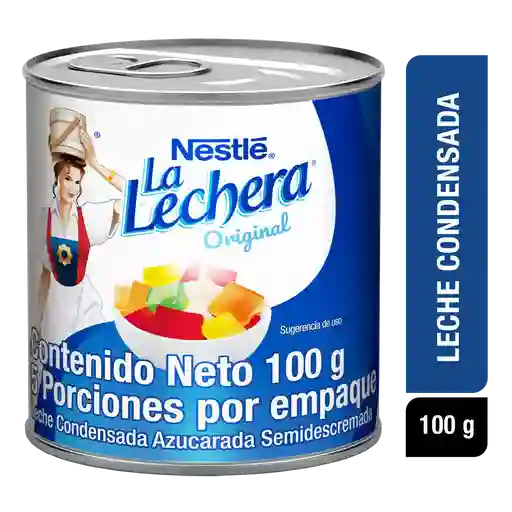 Leche condensada LA LECHERA en lata x 100g