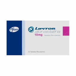 Lipitor 10 mg Blt 30 Tabletas