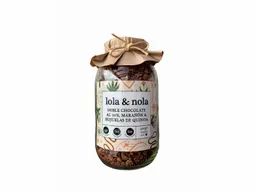 Granola Lola & Nola Doble Chocolate Al 70% Marañón