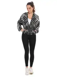 Chaqueta Oversize Deportiva M-estampado