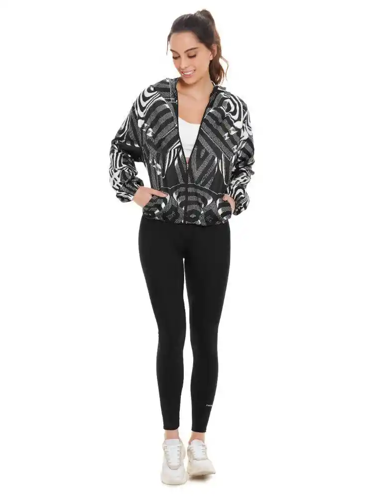 Chaqueta Oversize Deportiva M-estampado