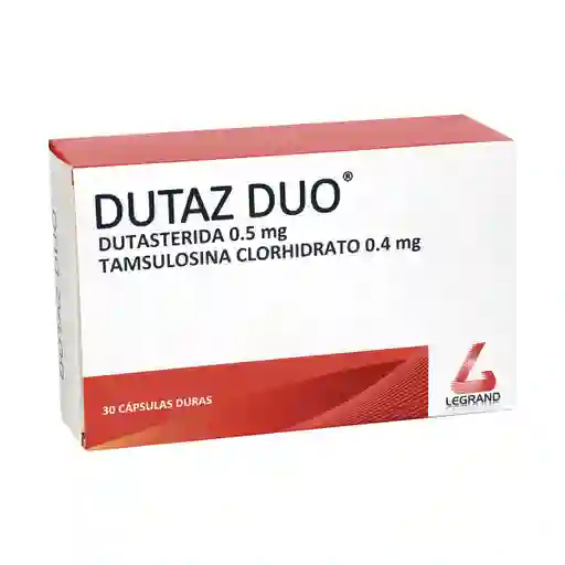 Dutaz Duo Dutasterida/Tamsulosina (0.5mg/0.4 mg)