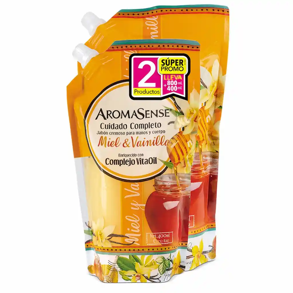 Aromasense Of Jabon Liquido+Miel Y Vainil