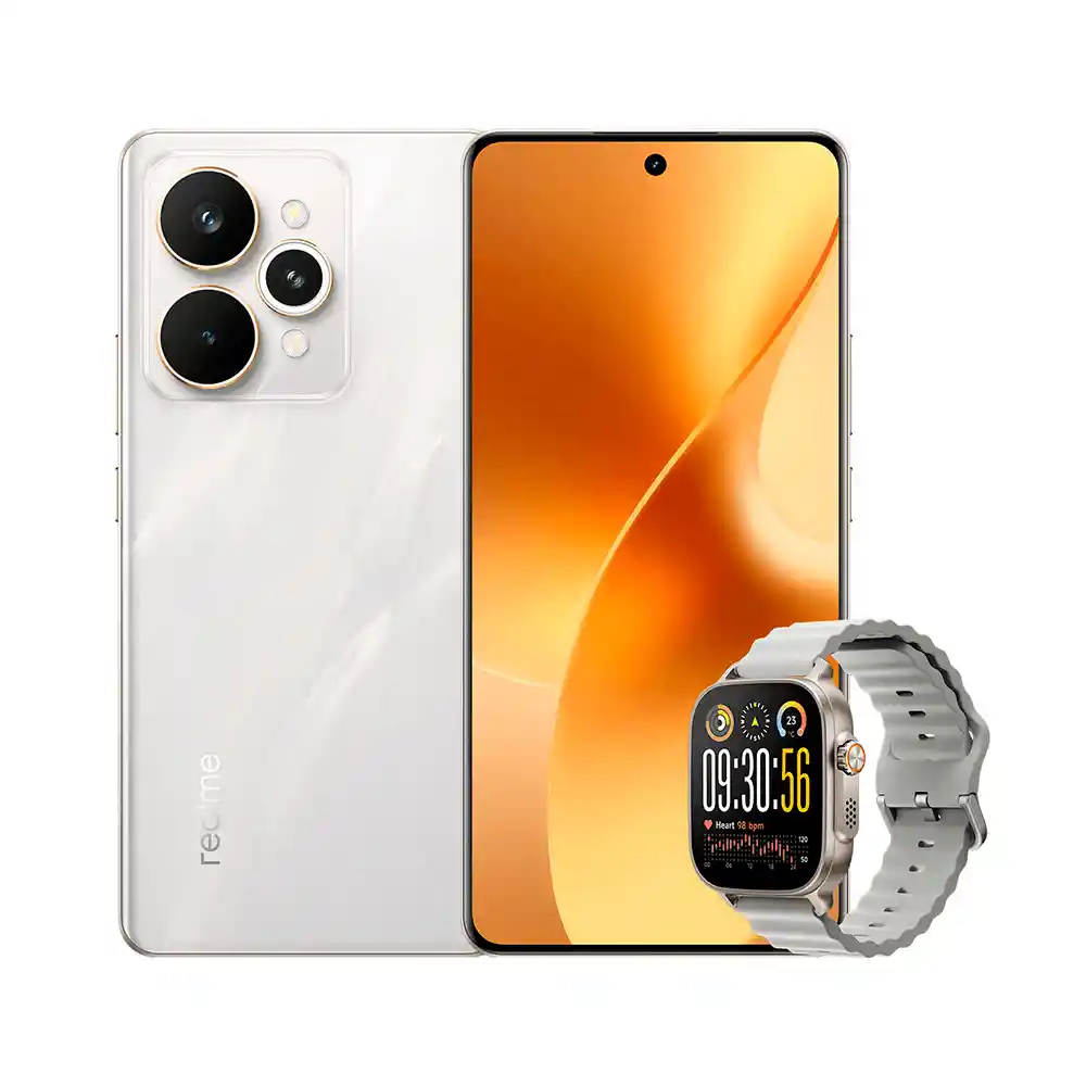 Celular Realme 15 Pro 12gb Ram 512gb Plata + Reloj