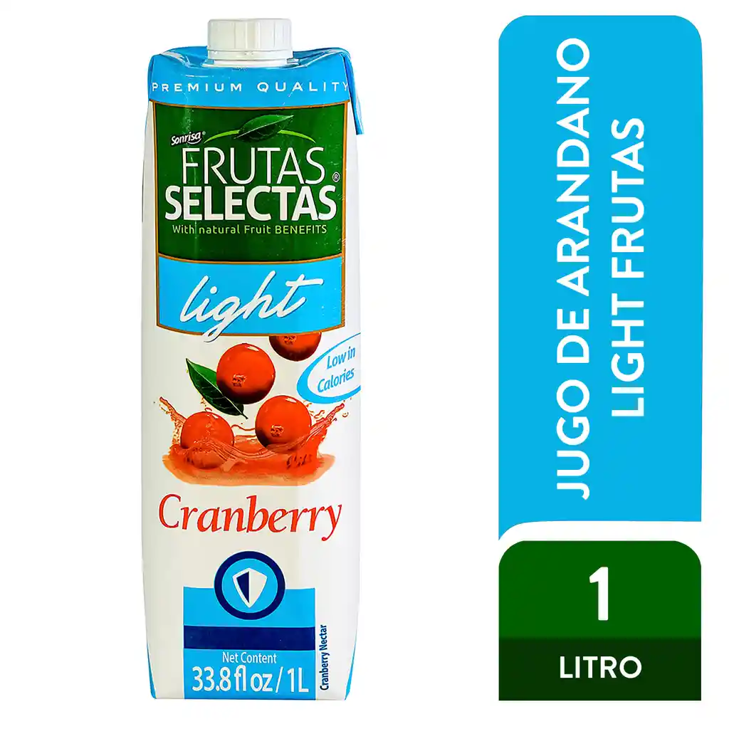 Frutas Selectas Néctar Light de Arándanos
