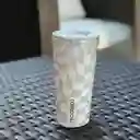 Corkcicle Vaso Tumbler Wavy Blanco 16 oz