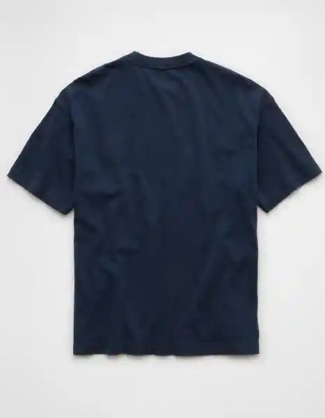 Camiseta Hombre Azul Talla: X-SMALL 4489410 American Eagle