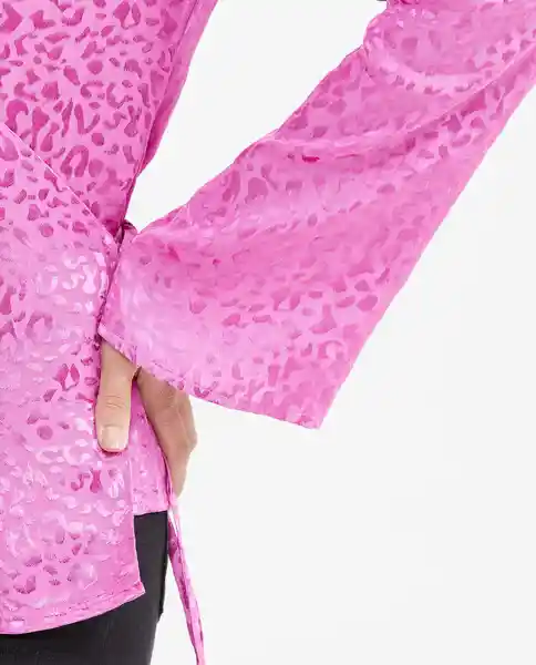 Camisa Kimono Blouse Femenino Morado Talla XS Chevignon