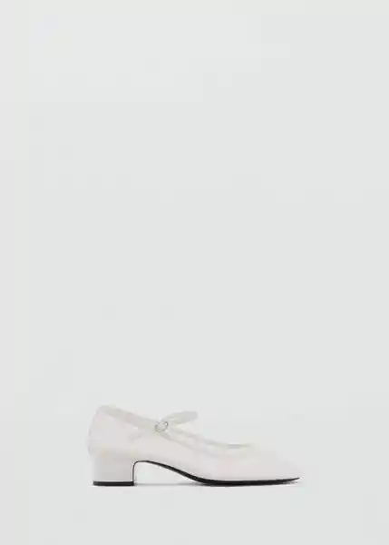 Zapatos Naitis Blanco Talla 37 Mujer Mango