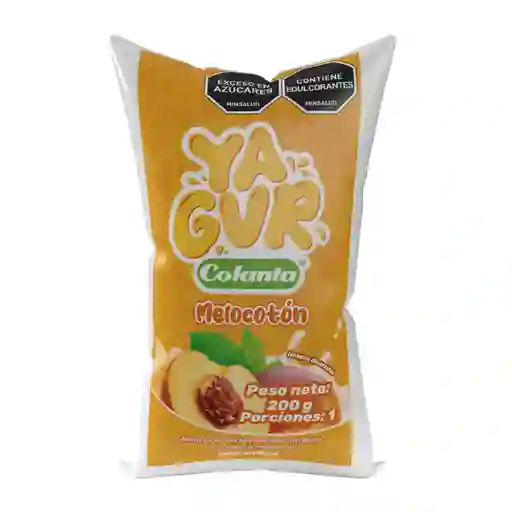 Yagur Melocotón Bolsa X 200 G