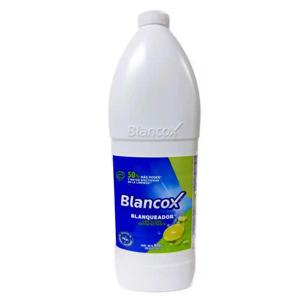 Blanqueador Blancox Cloro Desinfectante Limon (900 Ml)
