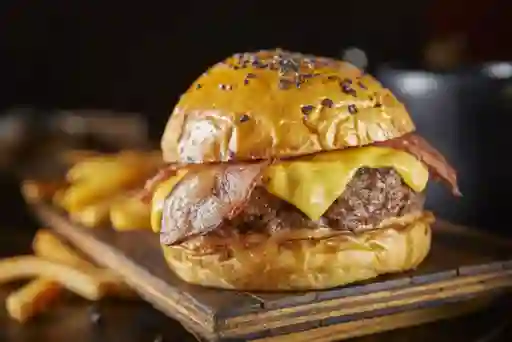 Real bacon cheese burgerfest