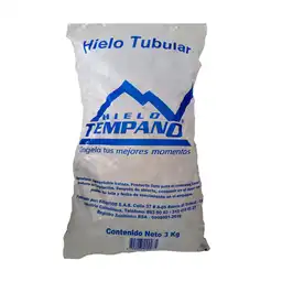 Tempano Hielo Tubular