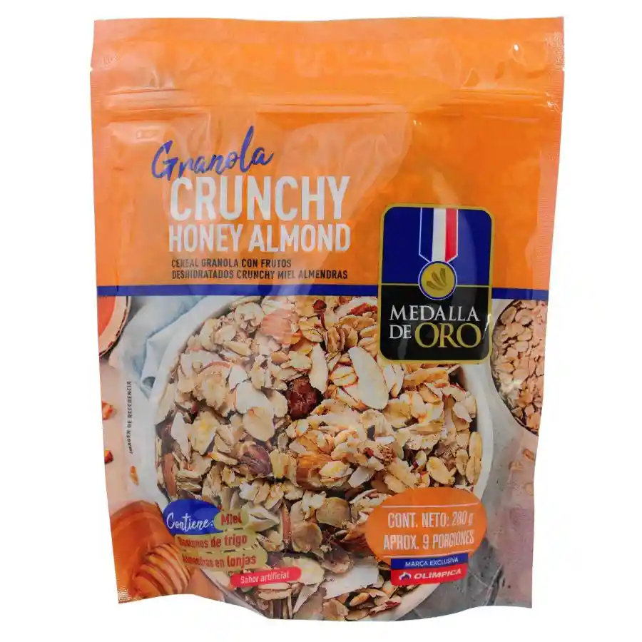 Granola Medalla de Oro Crunchy Honey Almond