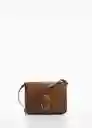 Bolso M Zaida Tabaco Talla 99 Mujer Mango