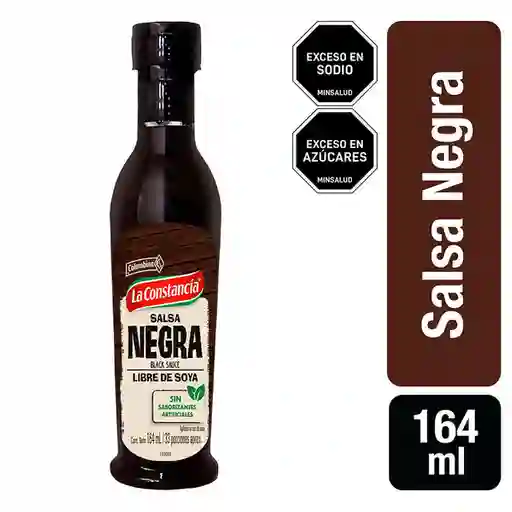 La Constancia Salsa Negra Libre de Soya